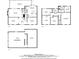 Detailed floor plan showcasing the layout of the home's multiple levels and rooms at 1508 Walker Ridge Sw Dr, Marietta, GA 30064
