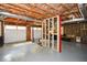 Spacious three car garage with epoxy floors and ample natural light at 1508 Walker Ridge Sw Dr, Marietta, GA 30064