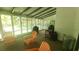 Spacious screened porch featuring ample light and natural views at 1508 Walker Ridge Sw Dr, Marietta, GA 30064