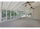 Spacious screened porch with views of the backyard offers a serene retreat at 1508 Walker Ridge Sw Dr, Marietta, GA 30064