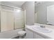 Bathroom with bathtub and shower combination at 6099 Camden Forrest Cv, Riverdale, GA 30296