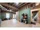 Unfinished basement with concrete floor and exposed ductwork, offering lots of possibilities at 1620 Bluewater Ct, Cumming, GA 30041