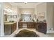 Bright bathroom featuring dual vanities, granite countertops, and decor at 31 Brownson Ct, Acworth, GA 30101