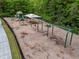 Community playground with swings, slides, and shaded picnic area provides a fun outdoor space at 31 Brownson Ct, Acworth, GA 30101