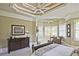 Spacious main bedroom with large windows, tray ceilings, fireplace, and a sitting area at 5118 Greythorne Ln, Marietta, GA 30068