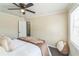 Cozy bedroom with a ceiling fan, providing a relaxing and airy atmosphere at 285 Enterprise Path, Hiram, GA 30141