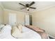 Comfortable bedroom with large bed and a doorway leading to an ensuite bathroom at 285 Enterprise Path, Hiram, GA 30141
