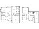 Detailed floor plan of home's layout, showcasing room arrangement at 403 Vinings Vintage Cir, Mableton, GA 30126