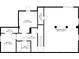 A detailed basement plan featuring a recreation room, laundry, utility, and bedroom at 2834 Vicksburg Ct, Decatur, GA 30034