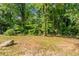 A serene backyard featuring lots of trees providing an outdoor space at 5326 Rocky Pine Dr, Lithonia, GA 30038