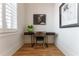 Bright office space with wooden floors, a desk, and artwork at 89 E Andrews Nw Dr, Atlanta, GA 30305
