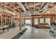 Unfinished basement with exposed ceiling and framing, offering potential for customization at 2251 Nancy Creek Dr, Atlanta, GA 30341