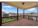 Relaxing deck offering neighborhood views, perfect for outdoor seating and entertaining with blue skies above at 2251 Nancy Creek Dr, Atlanta, GA 30341
