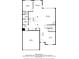 Main level floorplan showcasing the layout of the living room, kitchen, office, and garage at 2251 Nancy Creek Dr, Atlanta, GA 30341