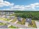 Picture of a residential street featuring manicured lawns, sidewalks, and well-maintained homes in a suburban neighborhood at 537 Daffodil Ln, Mcdonough, GA 30253