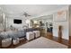 Bright living room with hardwood floors, opening to the modern kitchen at 1154 Pair Sw Rd, Marietta, GA 30060