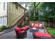 Charming outdoor space with elegant patio furniture, perfect for enjoying the backyard scenery and relaxation at 2580 Acorn Ne Ave, Atlanta, GA 30305