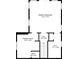 Floor plan of the primary suite, featuring a large bedroom, bathroom, and walk-in closet at 2580 Acorn Ne Ave, Atlanta, GA 30305