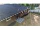 Aerial view of backyard showing landscaping at 257 E Simon Nw Ter, Atlanta, GA 30318