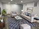 A cozy living room with modern furnishings and stylish decor at 257 E Simon Nw Ter, Atlanta, GA 30318