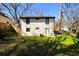 View of the backyard featuring a grassy area at 1051 Curran Nw St, Atlanta, GA 30318