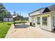 Backyard view featuring a gazebo and door access to the home at 3880 Dial Mill Ne Rd, Conyers, GA 30013
