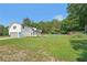 Home exterior featuring a two-car garage, covered patio and fenced in backyard at 3880 Dial Mill Ne Rd, Conyers, GA 30013