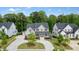Charming home featuring a covered front porch and well-maintained landscaping at 107 Owens Mill Place, Canton, GA 30115