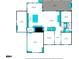Detailed floor plan of the home, showcasing the layout and dimensions of each room at 107 Owens Mill Place, Canton, GA 30115
