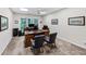 Office featuring a traditional desk and a large window at 1455 Lockridge Dr, Cumming, GA 30041