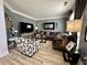 Cozy living room with comfortable seating and stylish decor at 1782 Telfair Chase Way, Lawrenceville, GA 30043