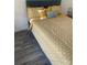 Comfortable bed featuring plush pillows and stylish bedding at 735 Brookwood Dr, Forest Park, GA 30297