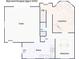 Main level floorplan layout at 1075 Litchfield Sw Way, Marietta, GA 30060