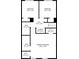 Upstairs layout of bedrooms and bathrooms at 1147 Williamsburg Ln, Norcross, GA 30093