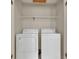 Convenient laundry room equipped with essential appliances at 1147 Williamsburg Ln, Norcross, GA 30093