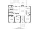 Detailed architectural floor plan showing layout of property including living room, bedrooms and bathrooms at 59 Abbotsford Dr, Villa Rica, GA 30180