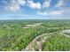 Panoramic aerial shot of residential homes surrounded by vast, green landscapes at 2376 Roberts View Trail, Buford, GA 30519