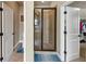 Bathroom with shower and bath area at 2376 Roberts View Trail, Buford, GA 30519