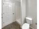 Bathroom with a walk-in shower and tiled floor at 9979 Bridgewater Pointe, Villa Rica, GA 30180