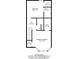 Third floor plan highlighting the layout of the primary bedroom and additional spaces at 5047 Chupp Way Cir, Lithonia, GA 30038