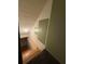 Wooden stairs leading down to the basement at 5047 Chupp Way Cir, Lithonia, GA 30038