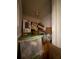 Deep walk-in storage area packed with bins and cardboard boxes at 5047 Chupp Way Cir, Lithonia, GA 30038