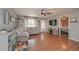 Cozy living room featuring hardwood floors and access to the bedroom at 92 Confidence Ct, Temple, GA 30179