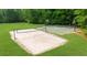 View of community sports courts including volleyball and basketball in green space at 1358 Peppergrass Nw Trl, Acworth, GA 30101
