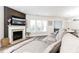 Comfortable living room showcases a fireplace, large sectional, and stylish decor at 500 Garvin Dr, Woodstock, GA 30189