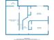 Detailed floorplan of the home's basement level, showing the layout of the rooms at 1463 Shadowrock Hts, Marietta, GA 30062