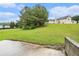 Picture of the Backyard with lush green grass and mature trees at 436 Berkshire Pl, Fairburn, GA 30213