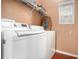 Convenient laundry room with modern washer and dryer at 436 Berkshire Pl, Fairburn, GA 30213
