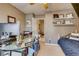 Bedroom with daybed, office setup, and neutral decor at 5800 Oakdale Se Rd # 147, Mableton, GA 30126