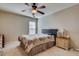 Bedroom with ceiling fan, and neutral decor at 5800 Oakdale Se Rd # 147, Mableton, GA 30126